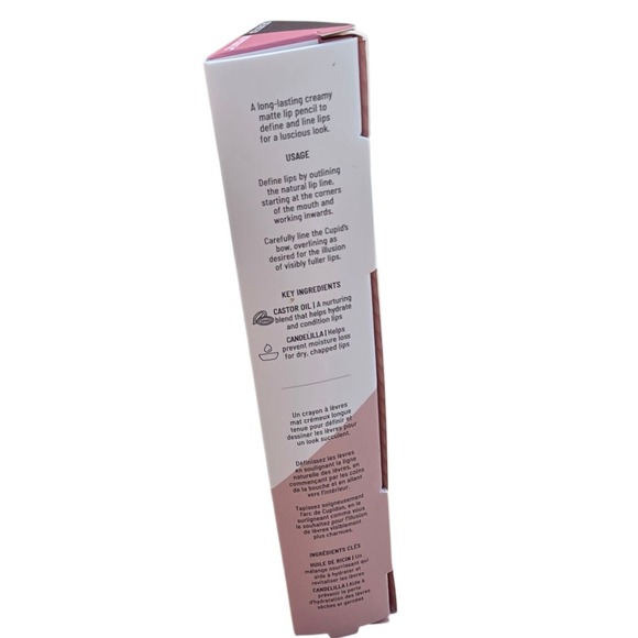 LYS Beauty Speak Love Lip Liner Pencil Duo Devoted Romantic Makeup NWT - Picture 2 of 4